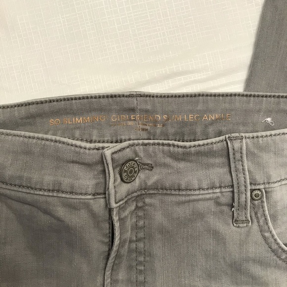 Chico’s So Slimming Slim Ankle Jeans Size 2.5 (14) Gray Wash - Picture 2 of 2